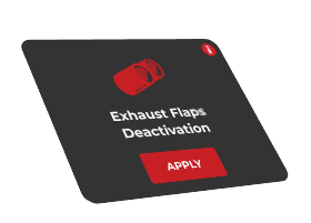 Exhaust Flaps Deactivation Card
