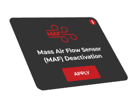 Mass Air Flow Sensor Deactivation Card
