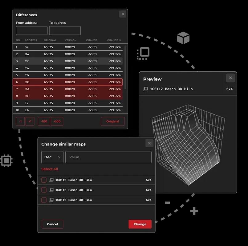 StageX Maps Preview Differences Compare And Change