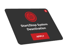 Start/Stop System Deactivation Card